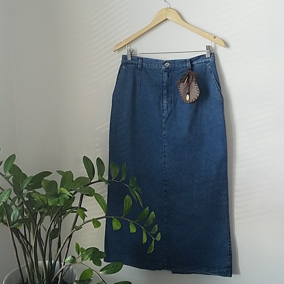 Lee Dresses & Skirts - Lee Denim Maxi Skirt